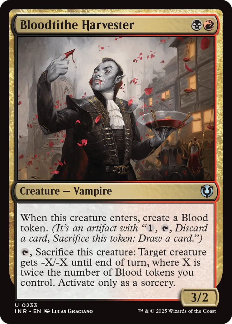 Moissonneur de la dîme de sang — Innistrad Remastered — Magic: The Gathering