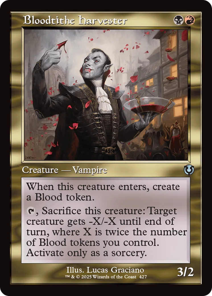 Moissonneur de la dîme de sang — Innistrad Remastered — Magic: The Gathering
