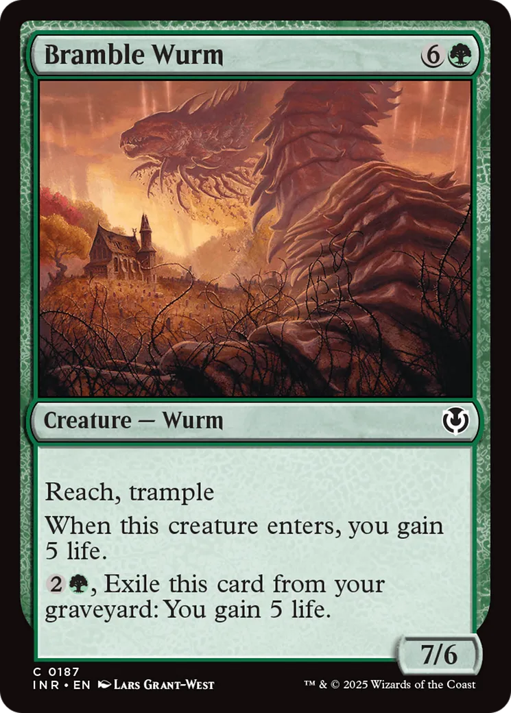 Bramble Wurm — Innistrad Remastered — Magic: The Gathering