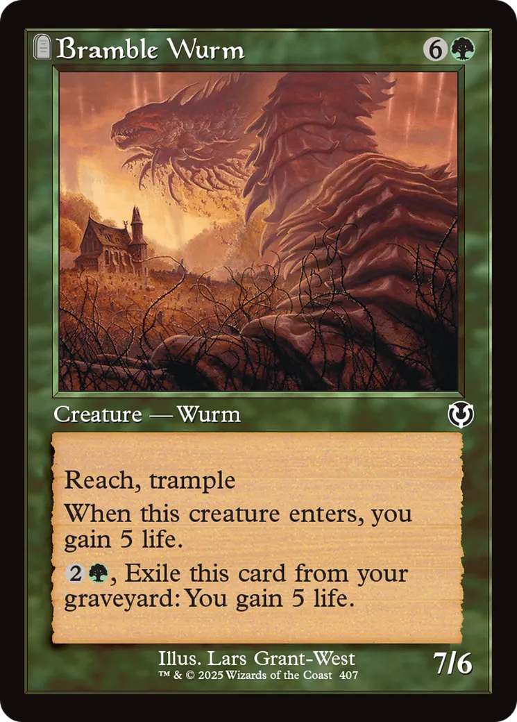 Bramble Wurm — Innistrad Remastered — Magic: The Gathering