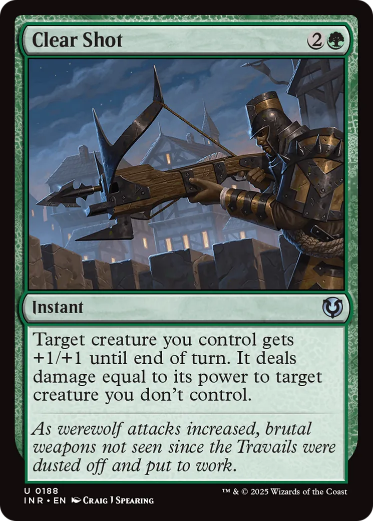 Clear Shot — Innistrad Remastered — Magic: The Gathering