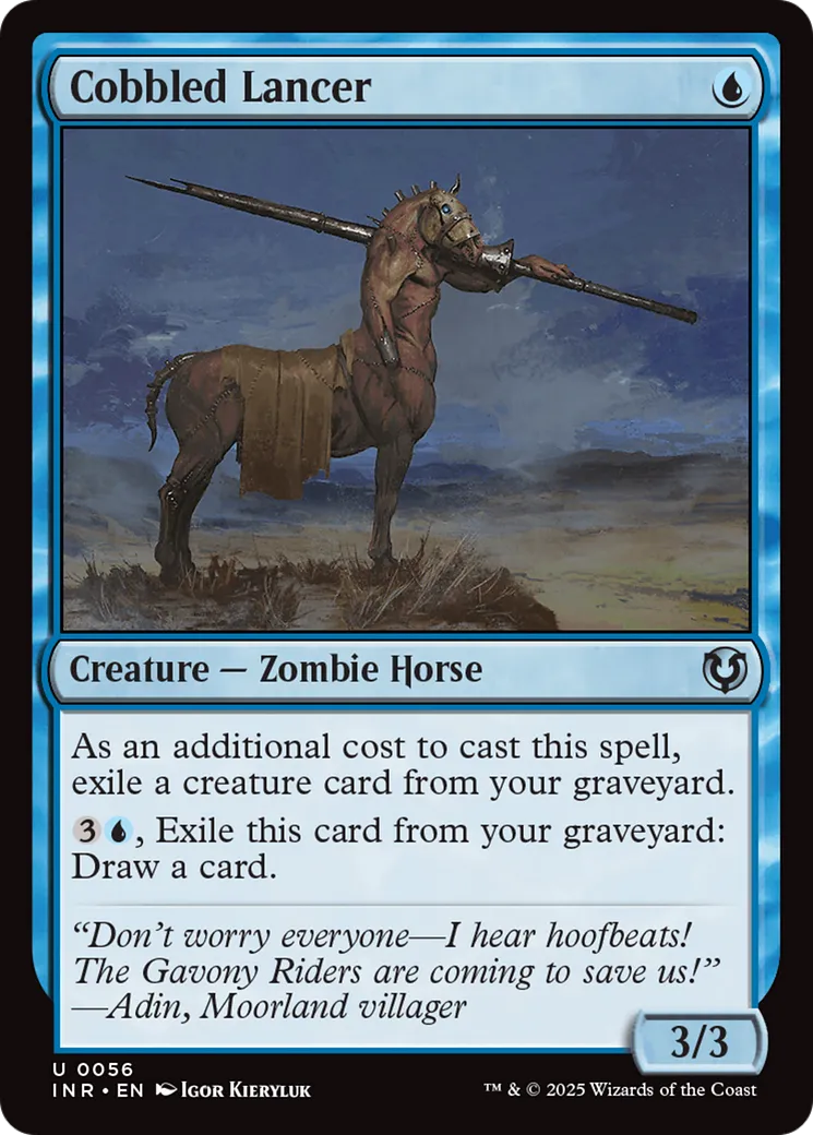 Cobbled Lancer — Innistrad Remastered — Magic: The Gathering