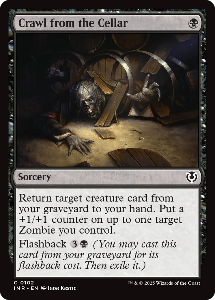 Ramper hors de la cave — Innistrad Remastered — Magic: The Gathering