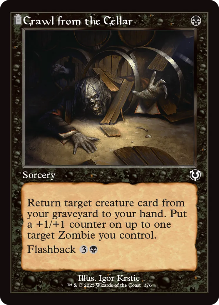 Crawl from the Cellar — Innistrad Remastered — Magic: The Gathering