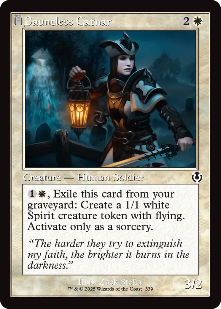 Dauntless Cathar — Innistrad Remastered — Magic: The Gathering