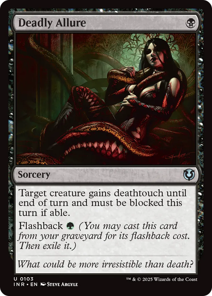 Deadly Allure — Innistrad Remastered — Magic: The Gathering