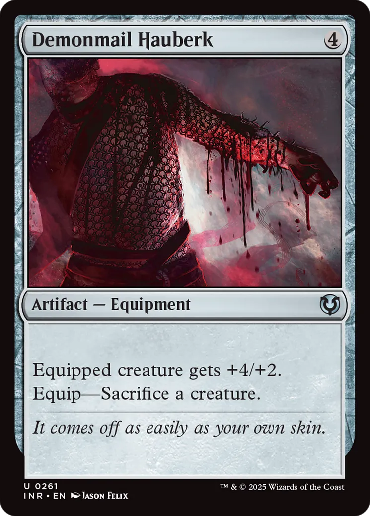 Haubert de maille de démon — Innistrad Remastered — Magic: The Gathering