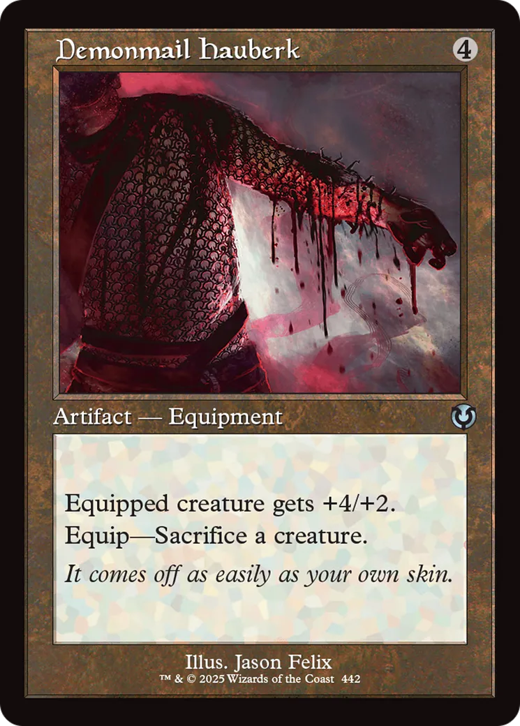 Demonmail Hauberk — Innistrad Remastered — Magic: The Gathering