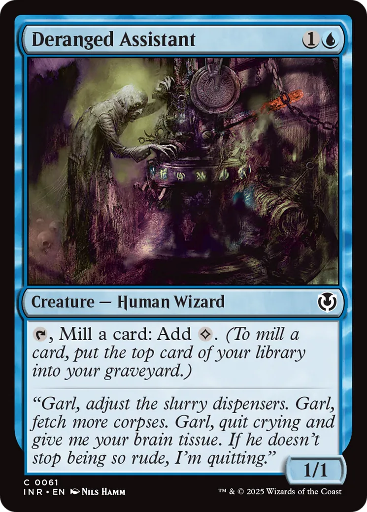 Assistant dément — Innistrad Remastered — Magic: The Gathering