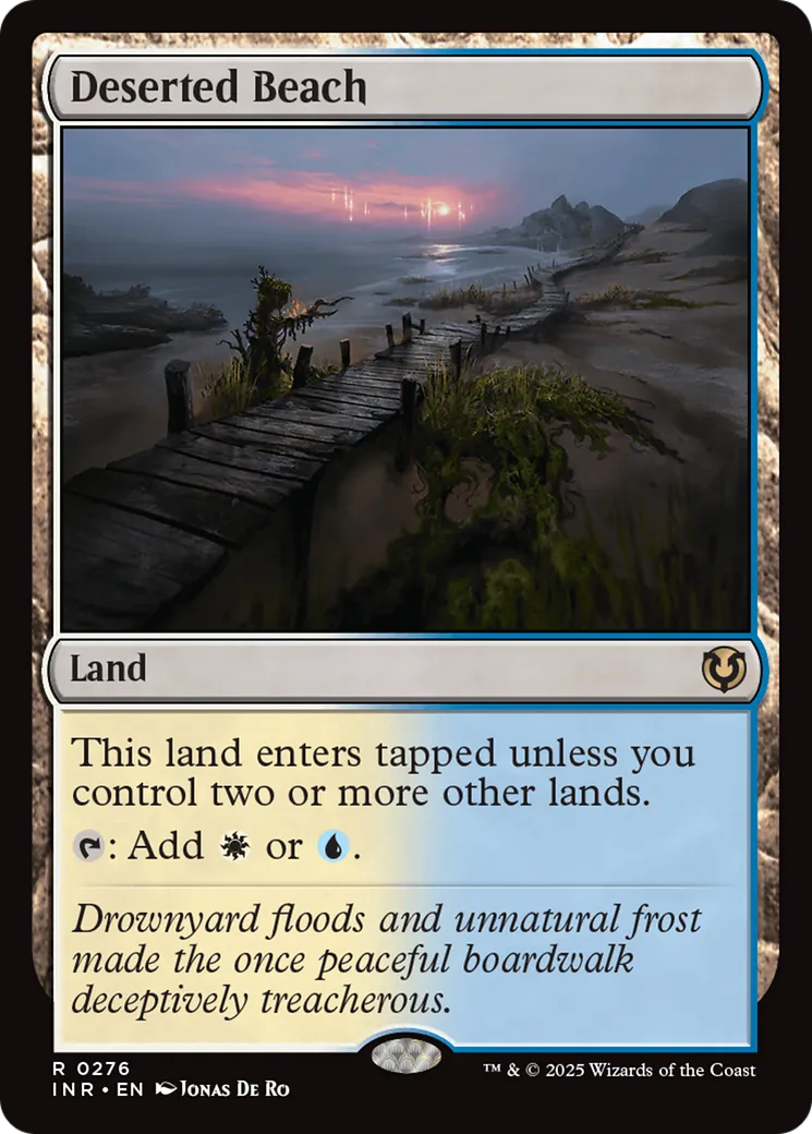 Plage désertée — Innistrad Remastered — Magic: The Gathering