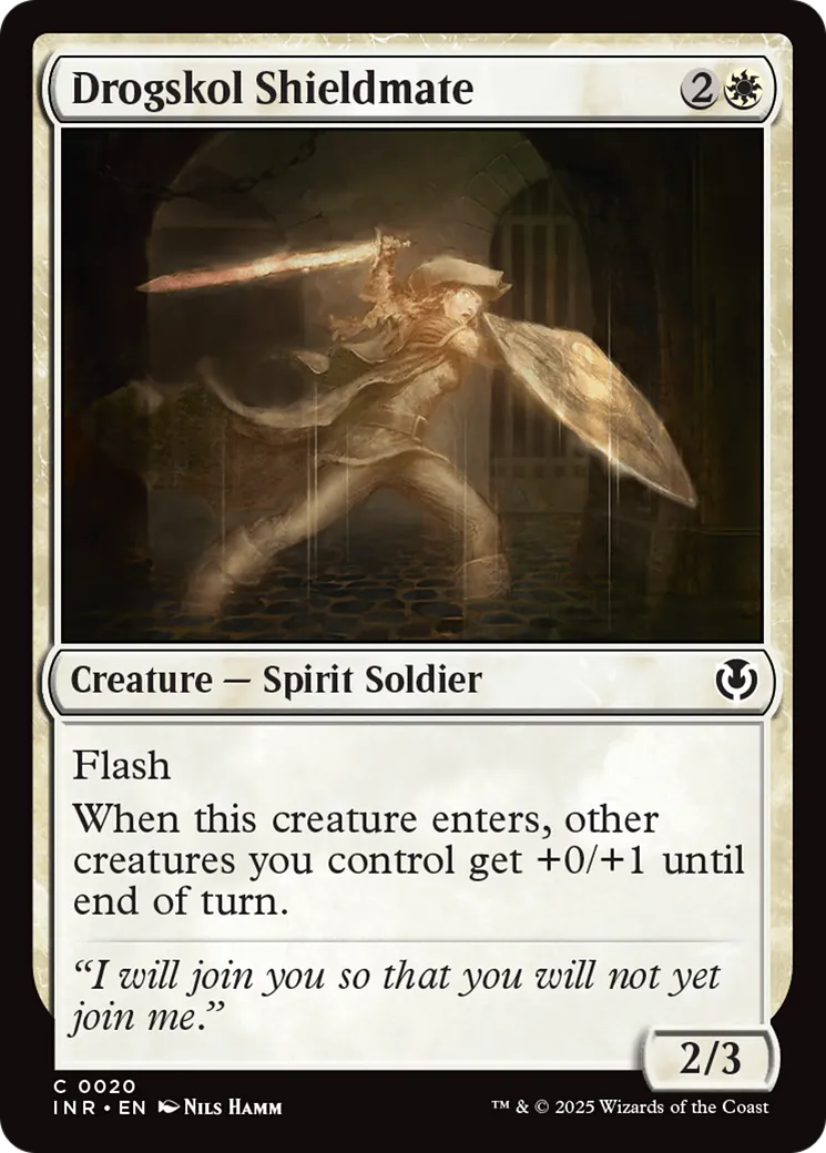 Drogskol Shieldmate — Innistrad Remastered — Magic: The Gathering