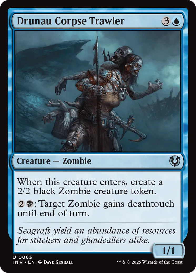 Charrieuse de cadavres de Drunaü — Innistrad Remastered — Magic: The Gathering