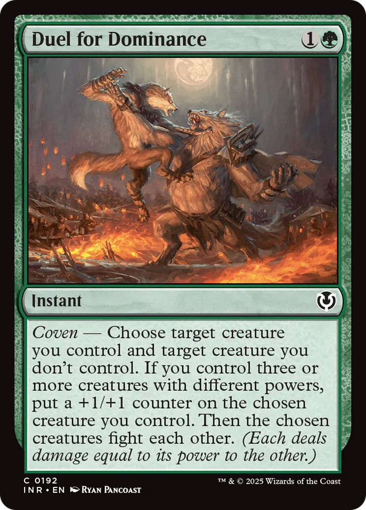 Duel de domination — Innistrad Remastered — Magic: The Gathering