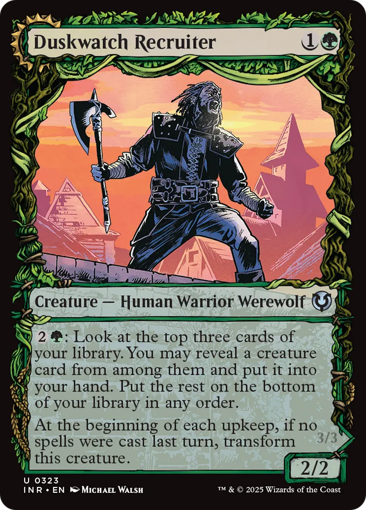 Recruteur de la garde crépusculaire // Hurleur Krallenhorde — Innistrad Remastered — Magic: The Gathering