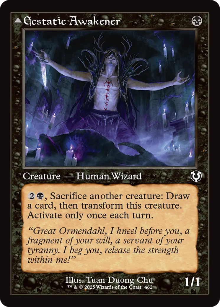 Éveilleur extatique // Démon éveillé — Innistrad Remastered — Magic: The Gathering