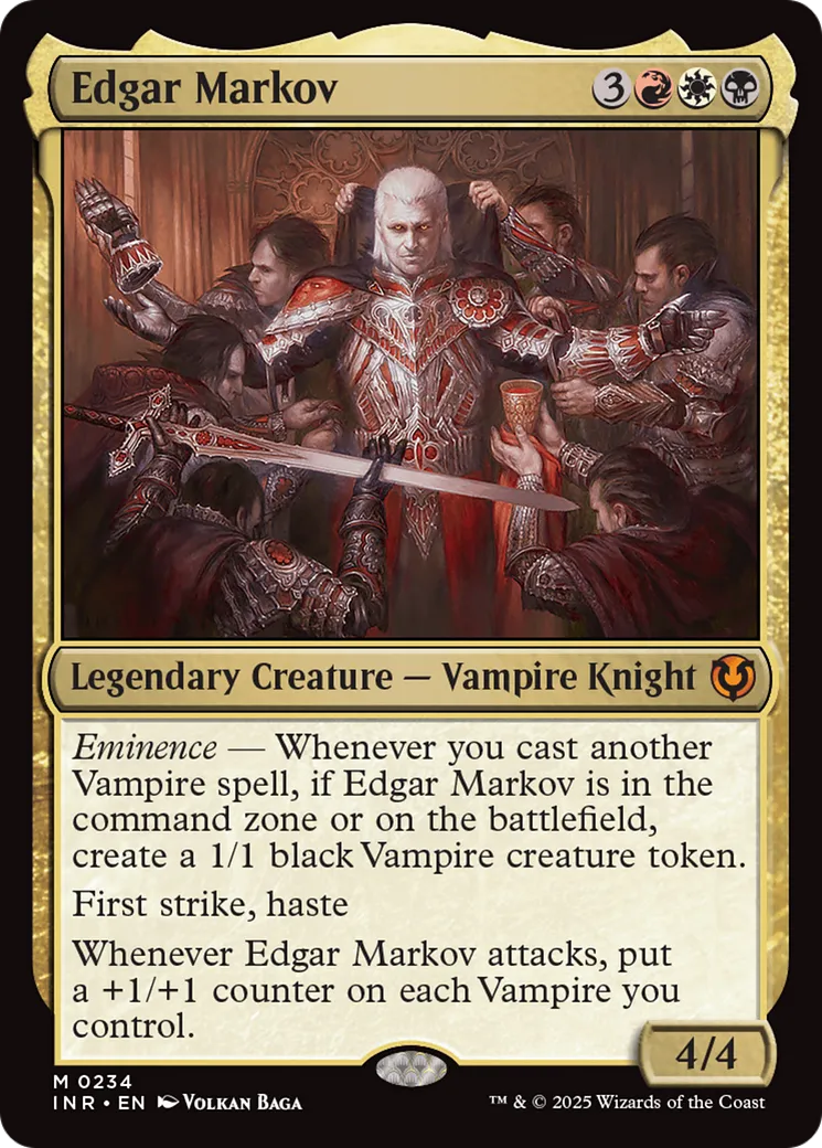 Edgar Markov — Innistrad Remastered — Magic: The Gathering