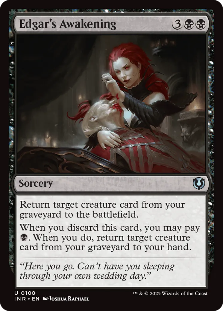 Éveil d'Edgar — Innistrad Remastered — Magic: The Gathering