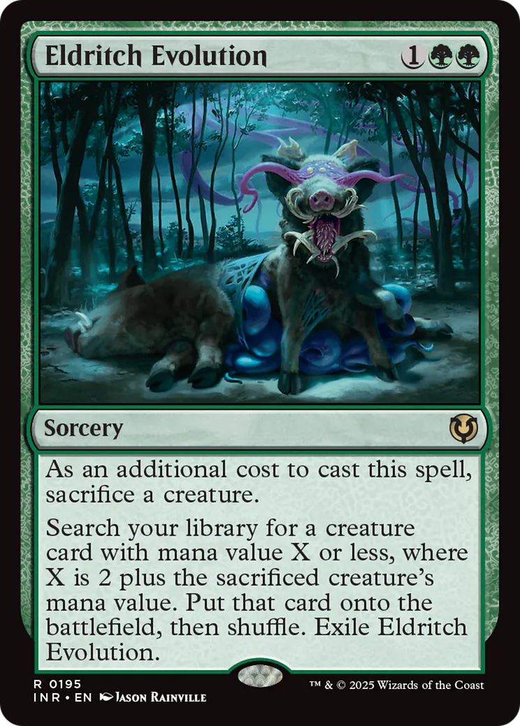 Eldritch Evolution from Innistrad Remastered - Magic: The Gathering