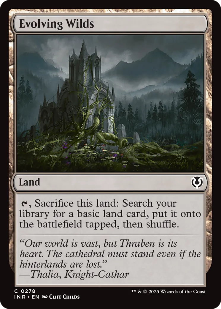 Evolving Wilds — Innistrad Remastered — Magic: The Gathering