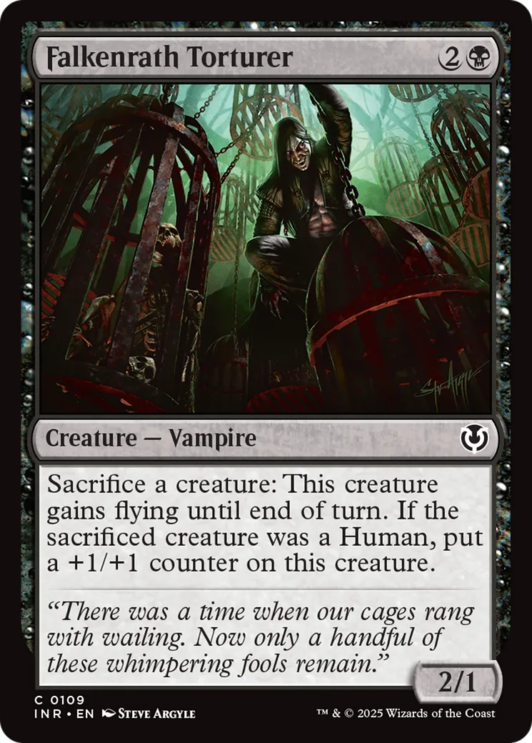 Tortionnaire Falkenrath — Innistrad Remastered — Magic: The Gathering