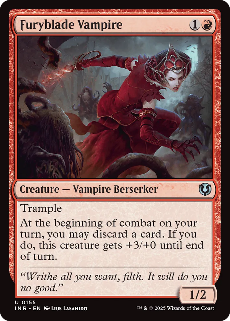 Vampire furilame — Innistrad Remastered — Magic: The Gathering