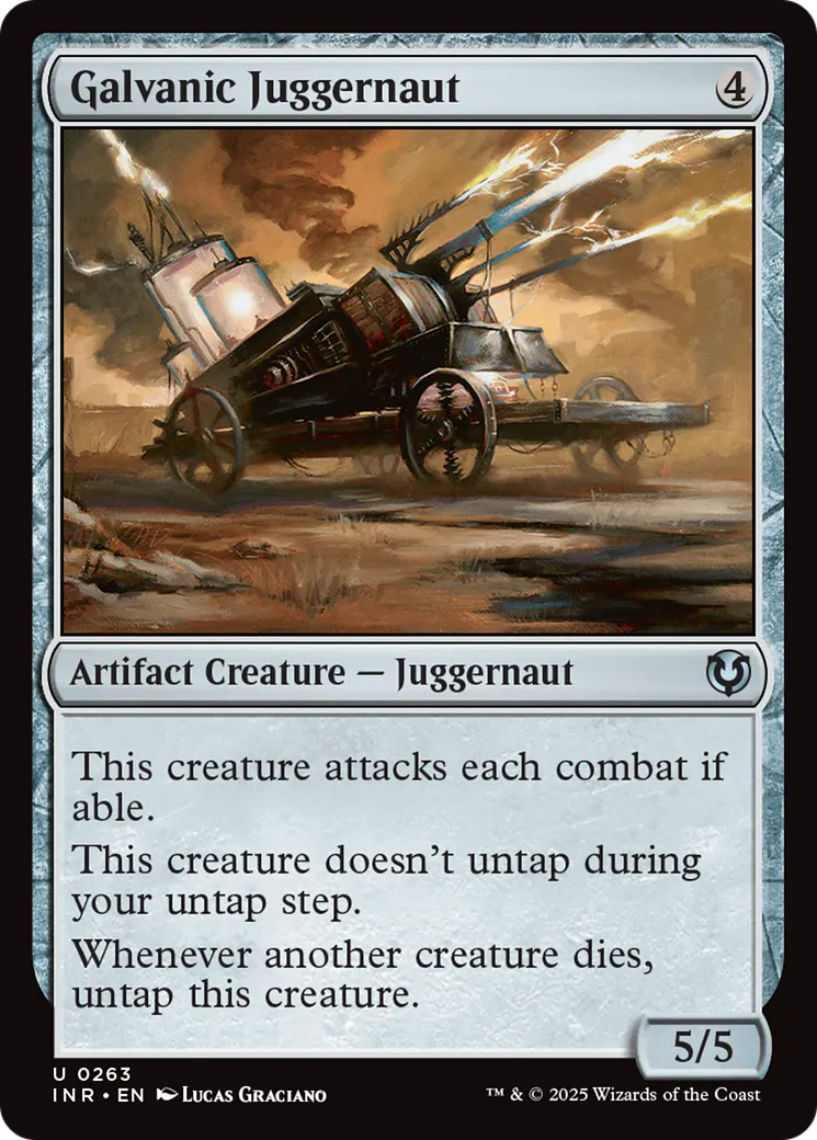 Djaggernaut zingant — Innistrad Remastered — Magic: The Gathering