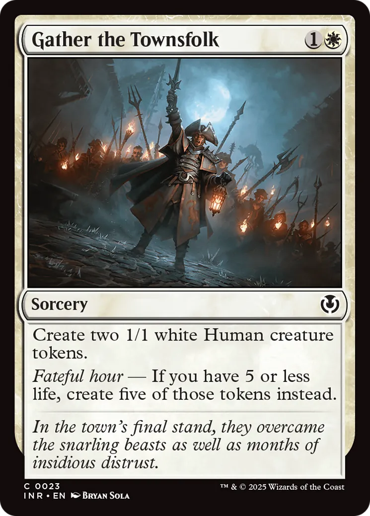 Gather the Townsfolk — Innistrad Remastered — Magic: The Gathering