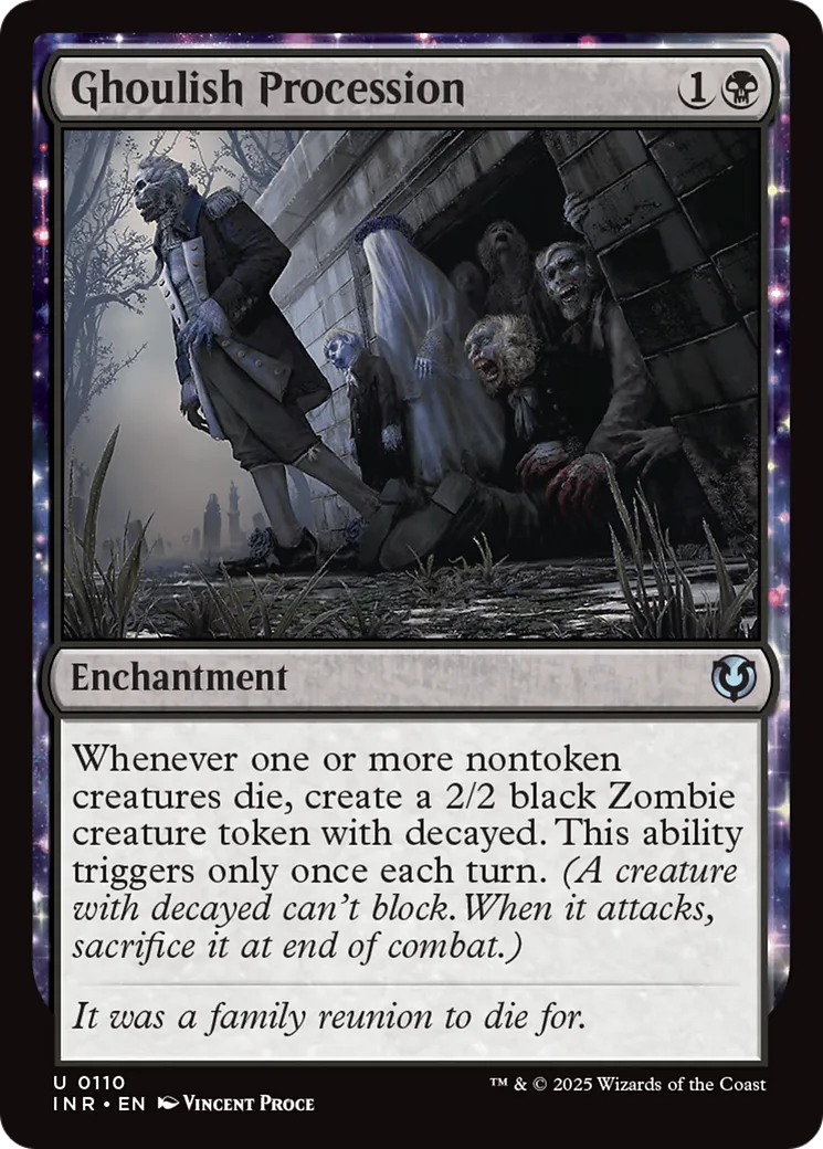Procession de goules — Innistrad Remastered — Magic: The Gathering