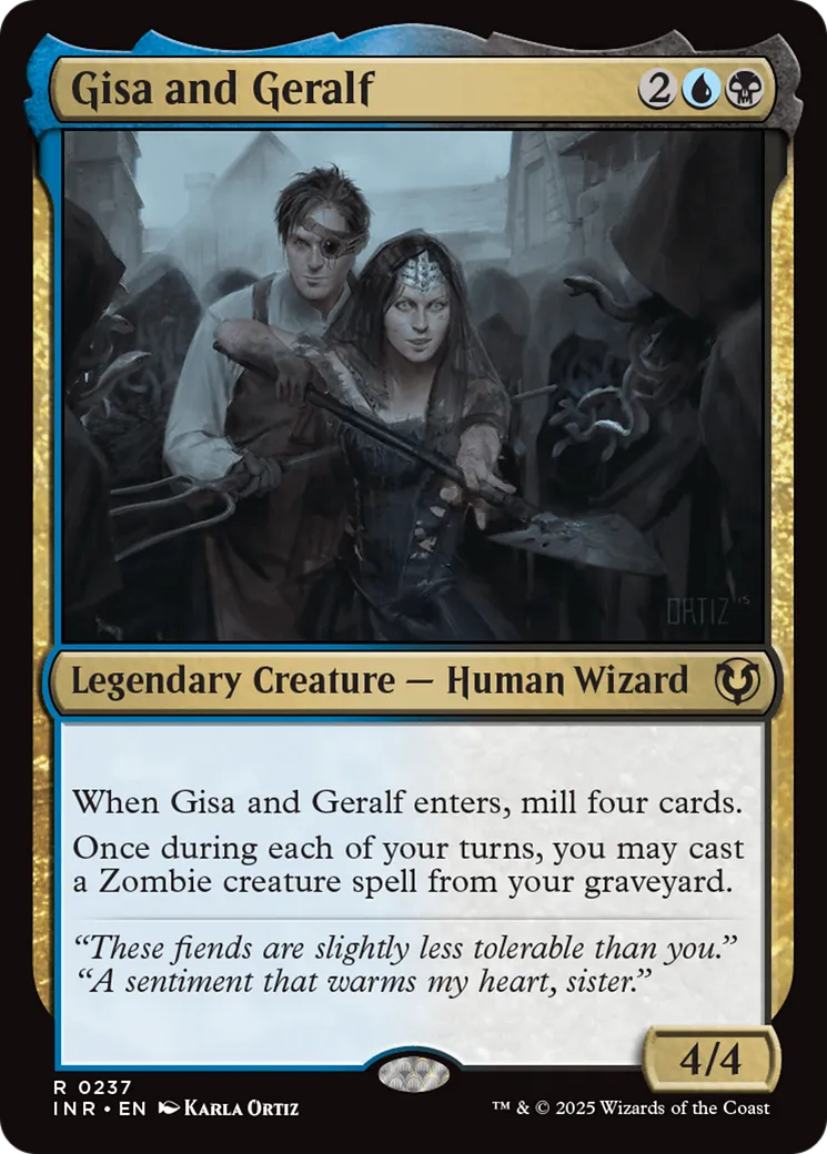 Gisa et Geralf — Innistrad Remastered — Magic: The Gathering