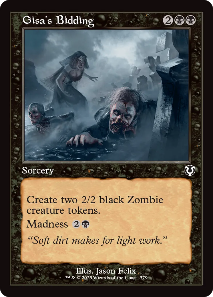 Gisa's Bidding — Innistrad Remastered — Magic: The Gathering