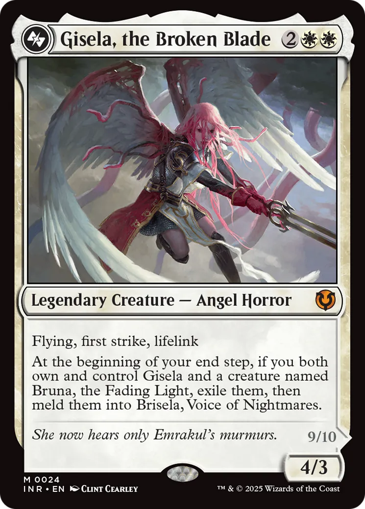 Gisela, the Broken Blade // Brisela, Voice of Nightmares — Innistrad Remastered — Magic: The Gathering