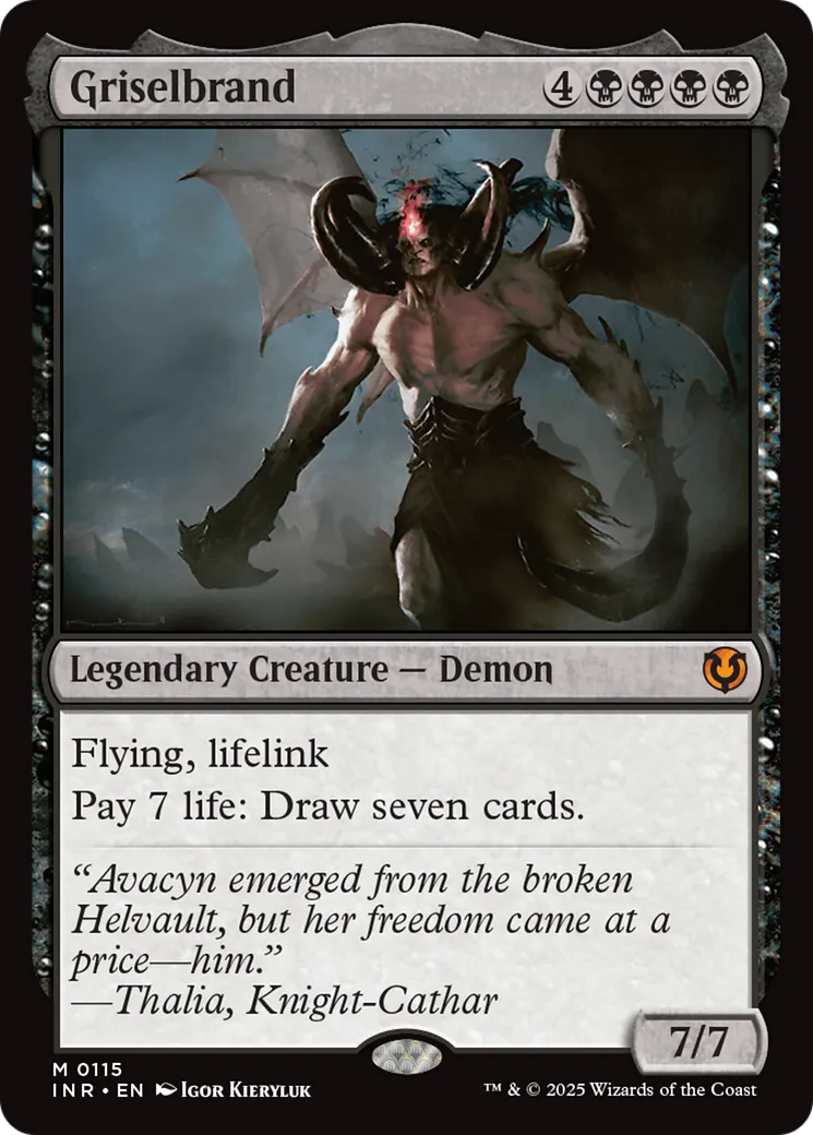 Griselbrand — Innistrad Remastered — Magic: The Gathering
