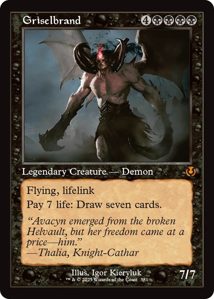 Griselbrand — Innistrad Remastered — Magic: The Gathering