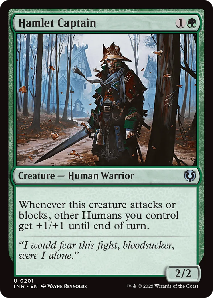 Capitaine du hameau — Innistrad Remastered — Magic: The Gathering