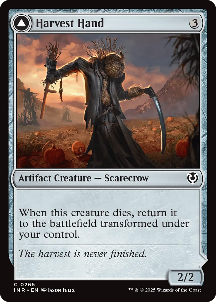 Main des moissons // Faux fouineuse — Innistrad Remastered — Magic: The Gathering