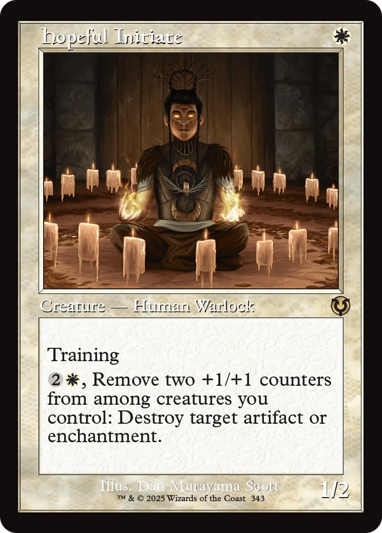 Hopeful Initiate — Innistrad Remastered — Magic: The Gathering
