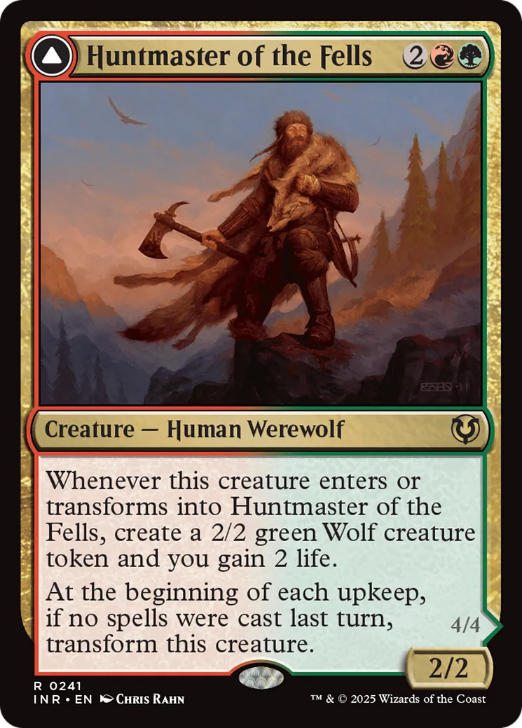 Maître-chasseur de la lande // Ravageur de la lande — Innistrad Remastered — Magic: The Gathering