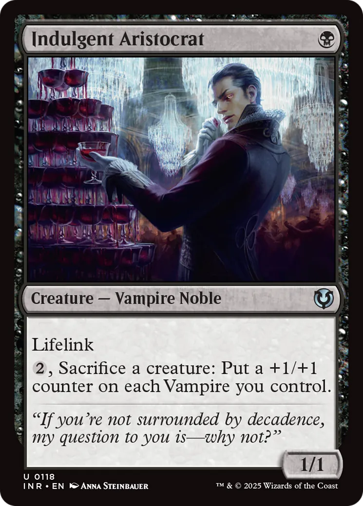 Indulgent Aristocrat — Innistrad Remastered — Magic: The Gathering
