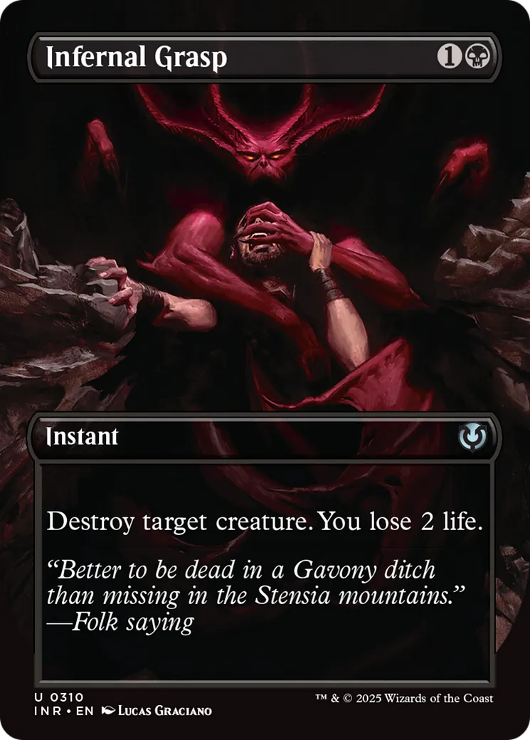 Infernal Grasp — Innistrad Remastered — Magic: The Gathering