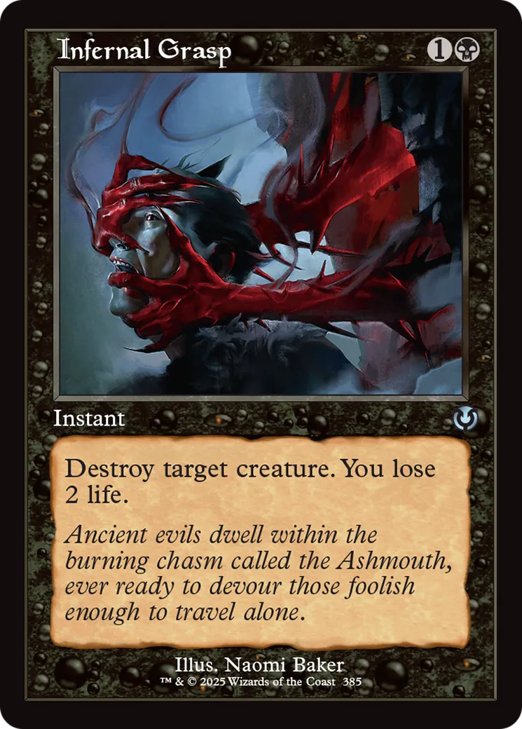 Infernal Grasp — Innistrad Remastered — Magic: The Gathering