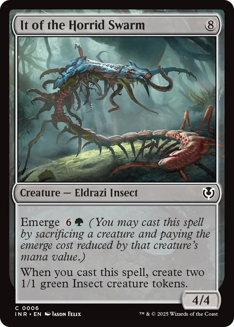 La chose de l'horrible essaim — Innistrad Remastered — Magic: The Gathering