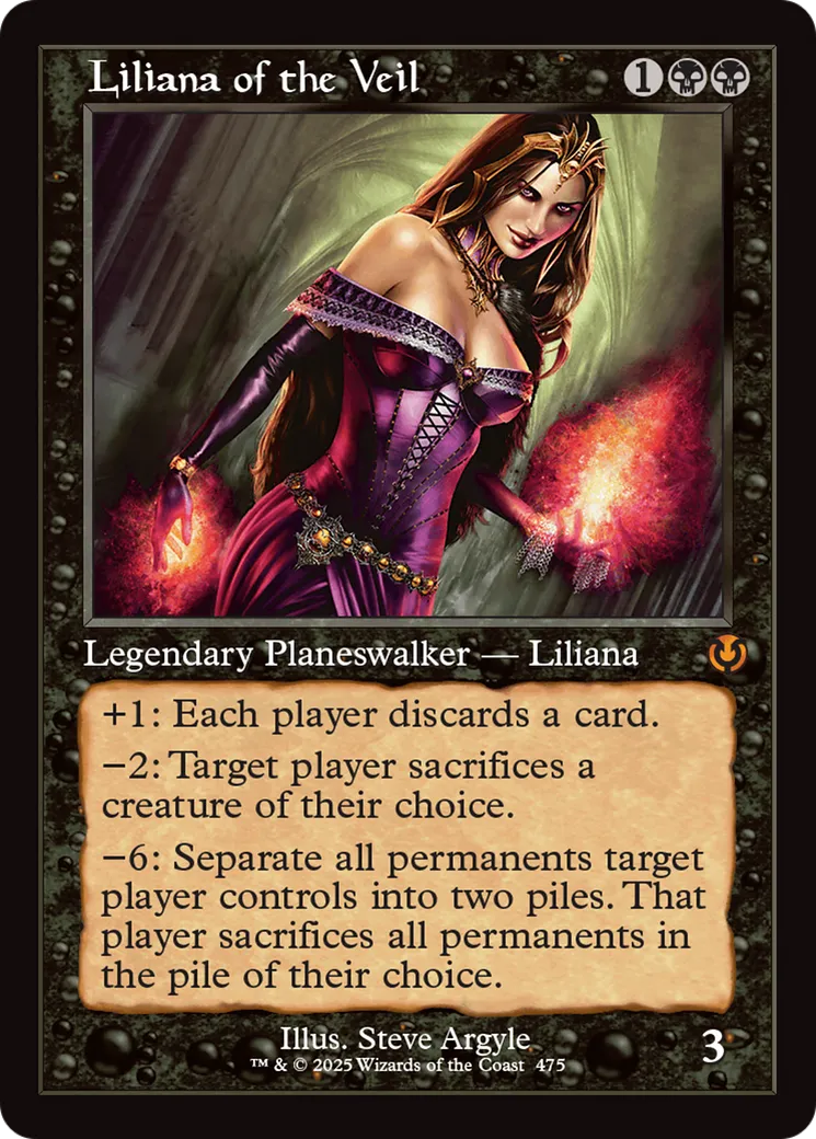 Liliana of the Veil — Innistrad Remastered — Magic: The Gathering