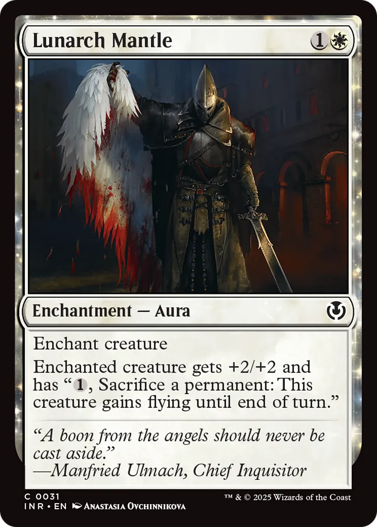 Manteau du lunarque — Innistrad Remastered — Magic: The Gathering