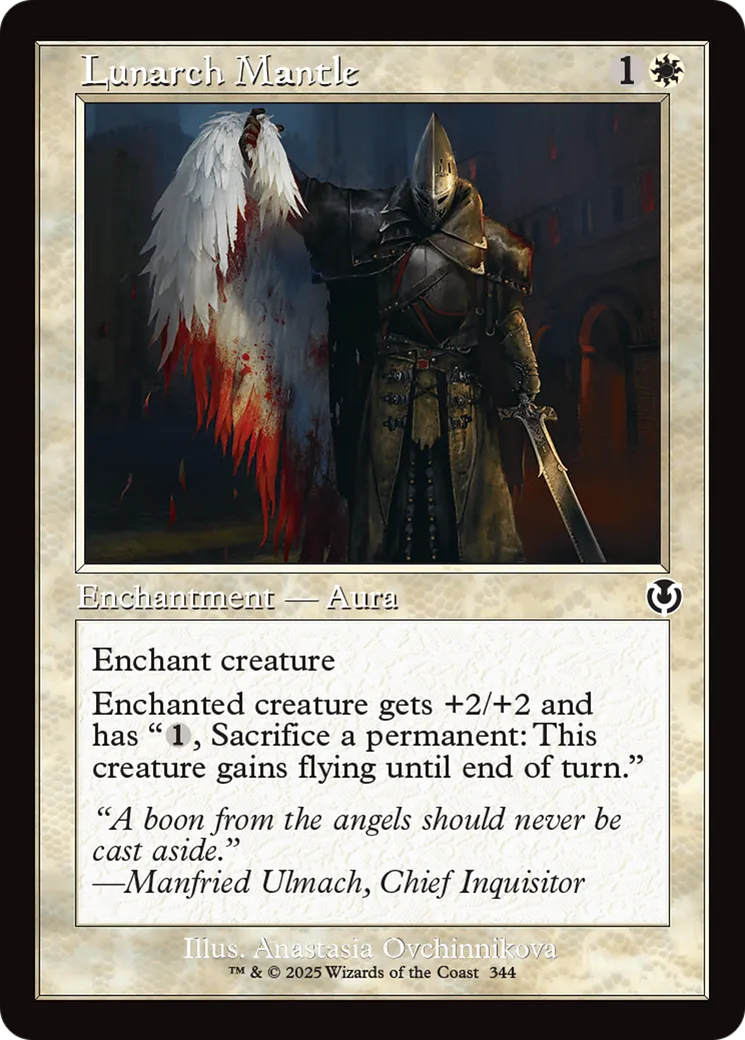 Manteau du lunarque — Innistrad Remastered — Magic: The Gathering