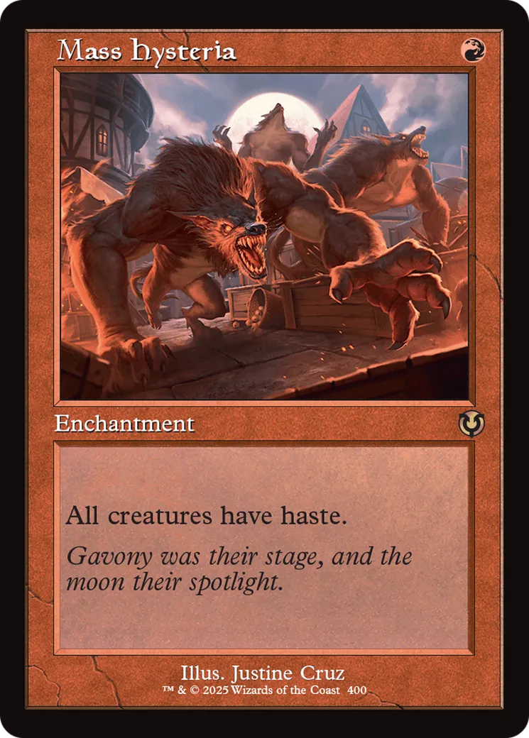 Mass Hysteria — Innistrad Remastered — Magic: The Gathering