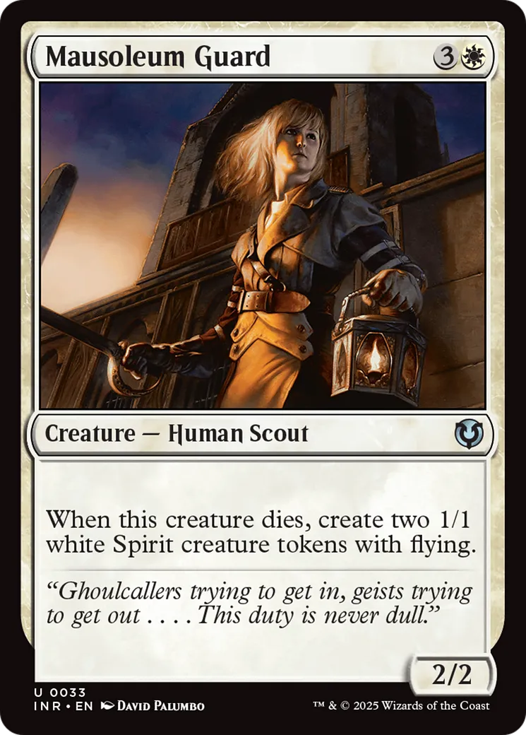 Garde du mausolée — Innistrad Remastered — Magic: The Gathering