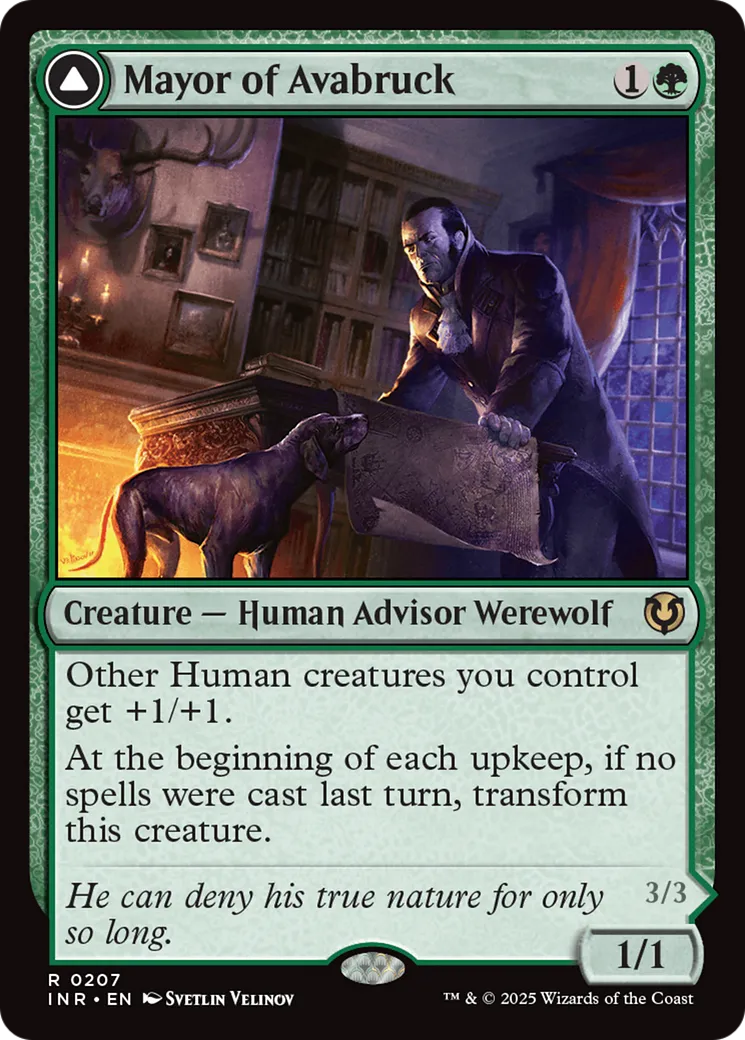 Mayor of Avabruck // Howlpack Alpha — Innistrad Remastered — Magic: The Gathering