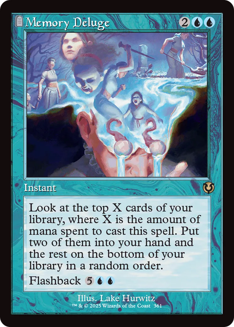 Memory Deluge — Innistrad Remastered — Magic: The Gathering