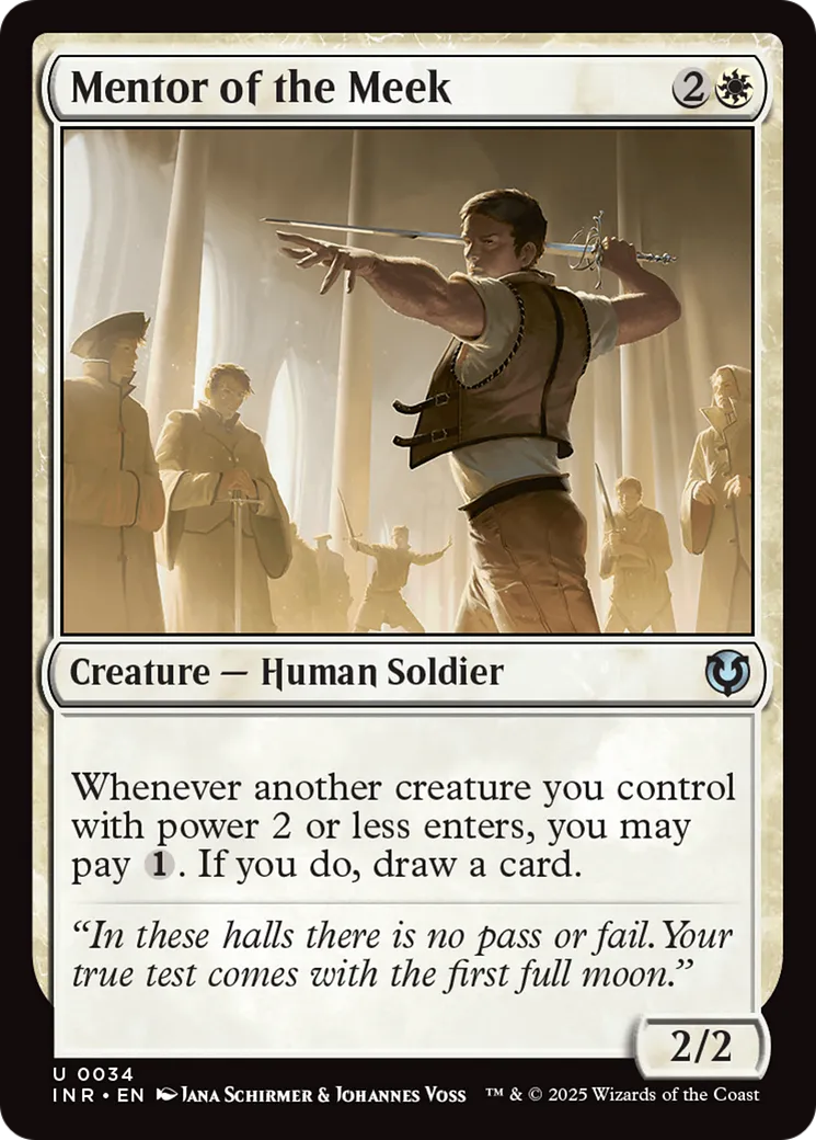 Mentor of the Meek — Innistrad Remastered — Magic: The Gathering