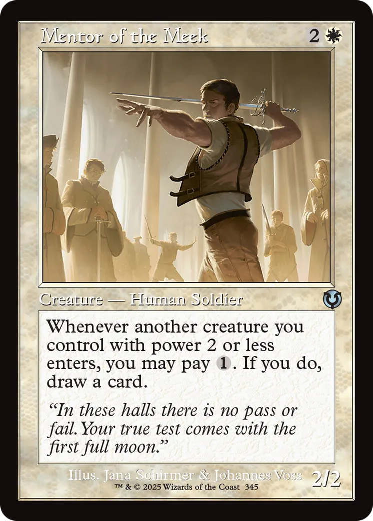 Mentor des humbles — Innistrad Remastered — Magic: The Gathering